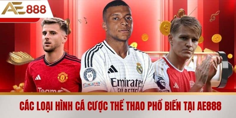 Các loại hình cá cược thể thao phổ biến tại AE888